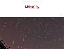 Tablet Screenshot of lhnet.com.mx