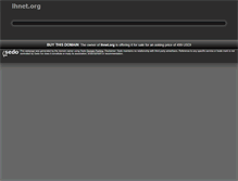 Tablet Screenshot of lhnet.org